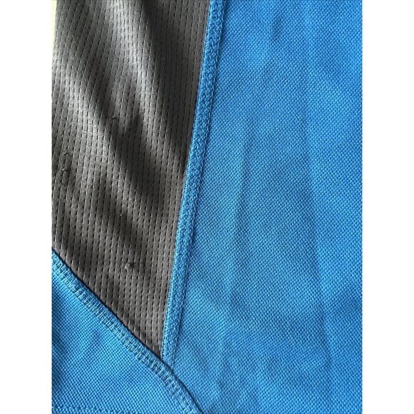 Bundle Of Mens Short Sleeve Performance T-Shirts Blue & Gray XL Polyester Spande - Picture 6 of 14